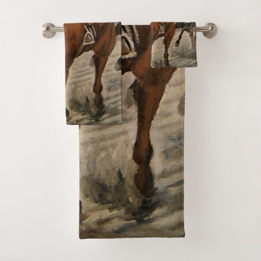 Eigenaars van prachtige paarden uit de Ras van Cla Bad Handdoek (Insitu)