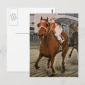 Eigenaars van prachtige paarden uit de Ras van Cla Briefkaart (Voorkant / Achterkant)