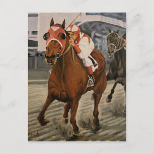 Eigenaars van prachtige paarden uit de Ras van Cla Briefkaart