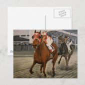 Eigenaars van prachtige paarden uit de Ras van Cla Briefkaart (Voorkant / Achterkant)