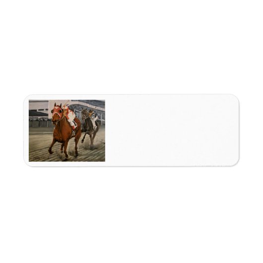 Eigenaars van prachtige paarden uit de Ras van Cla Etiket (Voorkant)