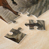 Eigenaars van prachtige paarden uit de Ras van Cla Legpuzzel (Zijkant)