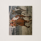 Eigenaars van prachtige paarden uit de Ras van Cla Legpuzzel (Verticaal)