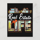 Eigenaarsagent Funny Broker Investor Briefkaart (Voorkant)