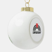 Eigenaarschap Trots Keramische Bal Ornament (Links)