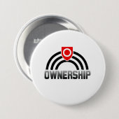 Eigenaarschap Trots Ronde Button 7,6 Cm (Voorkant /achterkant)
