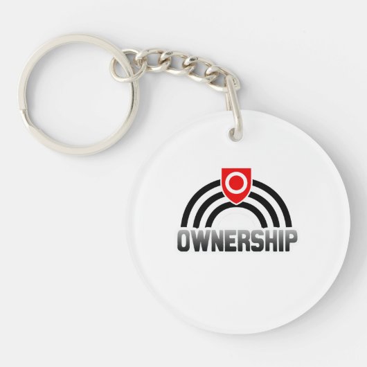 Eigenaarschap Trots Sleutelhanger (Voorkant)