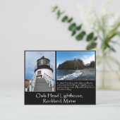 Eigenaarshoofdvuurtoren Briefkaart (Staand voorkant)