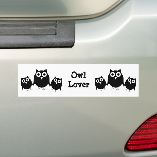 Eigenaarsontwerp Bumpersticker (Op auto)