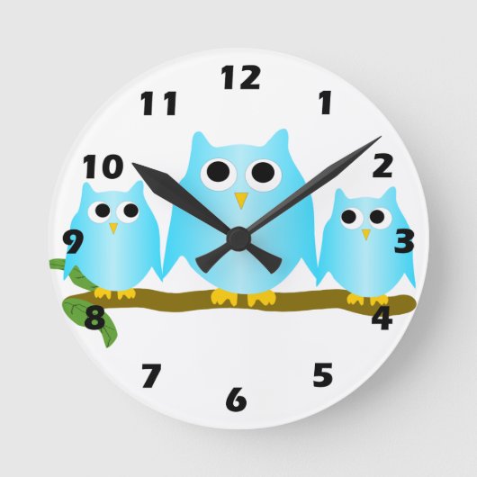 Eigenaarsontwerp Ronde Klok (Voorkant)