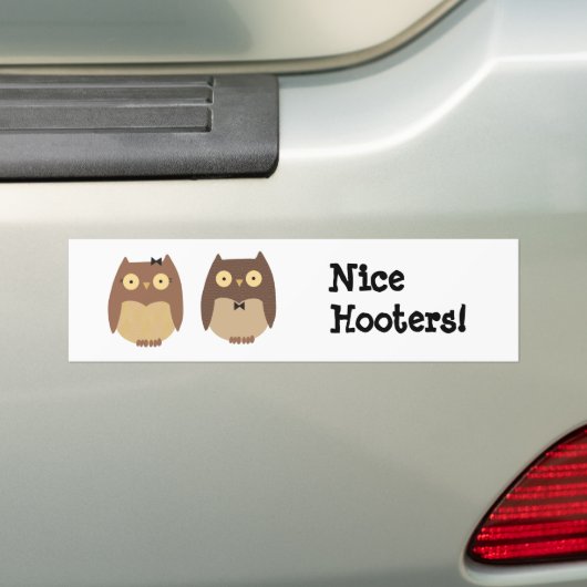 Eigenaren Bumpersticker (Op auto)