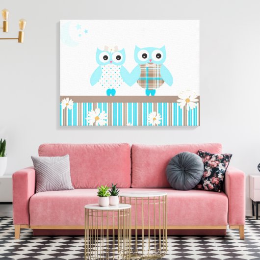 Eigenaren Canvas Afdruk (Insitu (Woonkamer))
