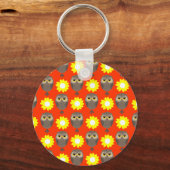 Eigenaren & Daisies Sleutelhanger (Voorkant)