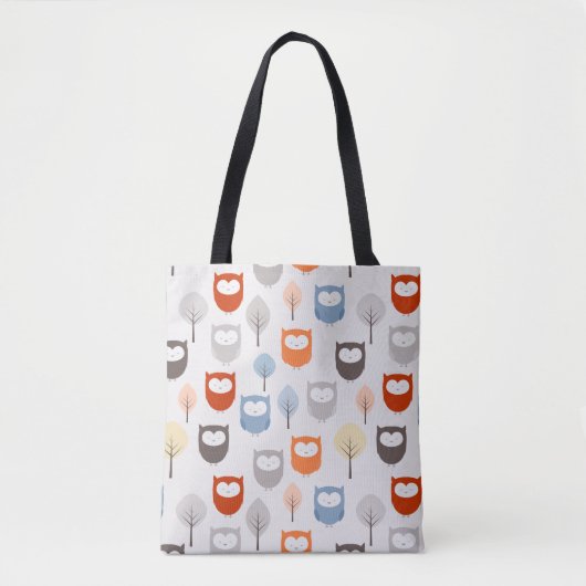 Eigenaren en bladeren tote bag (Voorkant)