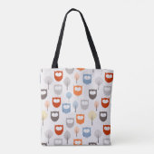 Eigenaren en bladeren tote bag (Achterkant)