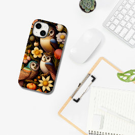 Eigenaren en bloemen | Modern Haeckel Case-Mate iPhone 14 Hoesje
