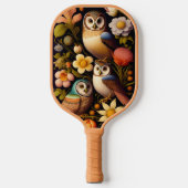 Eigenaren en bloemen | Modern Haeckel Pickleball Paddle (Voorkant)
