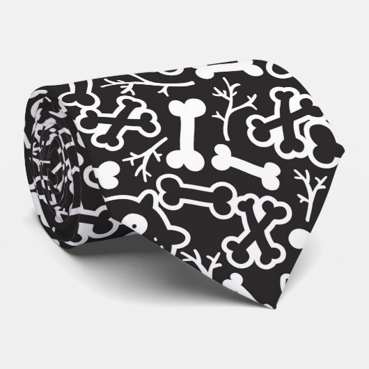 Eigenaren en botten stropdas (Opgerold)