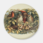 Eigenaren en Elf Fairies Natuur Rich Illustratie Magneet (Voorkant)