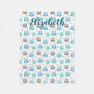 Eigenaren en filialen patroonbundel fleece deken