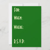 Eigenaren en paketokken kaart (Achterkant)