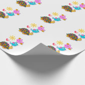 Eigenaren en schildpadden cadeaupapier (Hoek)