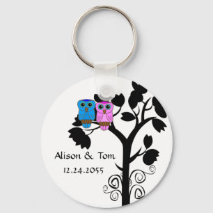 Eigenaren - Love Bird Wedding Favors Sleutelhanger
