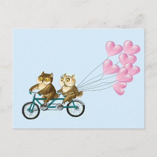 Eigenaren met hart briefkaart (Voorkant)