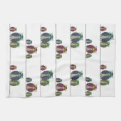 Eigenaren op draad theedoek (Horizontaal)