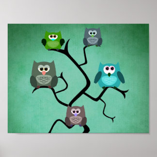Eigenaren op Poster Branches