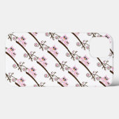 Eigenaren van het witte en roze thema Case-Mate iPhone case (Achterkant (horizontaal))