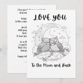 Eigenaren van liefdeskleuren Valentine Day Hearts Feestdagenkaart (Voorkant / Achterkant)