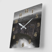 Eigenaren van scriptpsalm vierkante klok (Hoek)