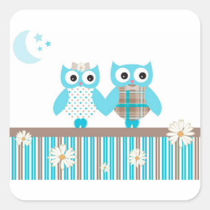 Eigenaren Vierkante Sticker