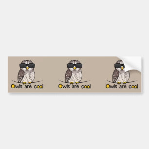 Eigenaren zijn koel bumpersticker