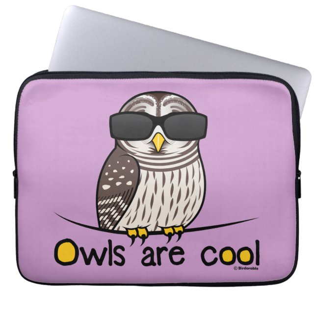 Eigenaren zijn koel laptop sleeve (Voorkant)