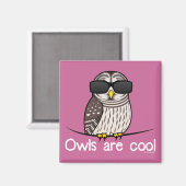 Eigenaren zijn koel magneet (Voorkant / Achterkant)