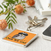 Eigenaren zijn koel sleutelhanger (Zijkant)