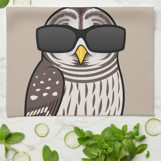 Eigenaren zijn koel theedoek (Gevouwen)