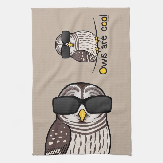 Eigenaren zijn koel theedoek (Verticaal)