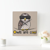 Eigenaren zijn koel vierkante klok (Huis)