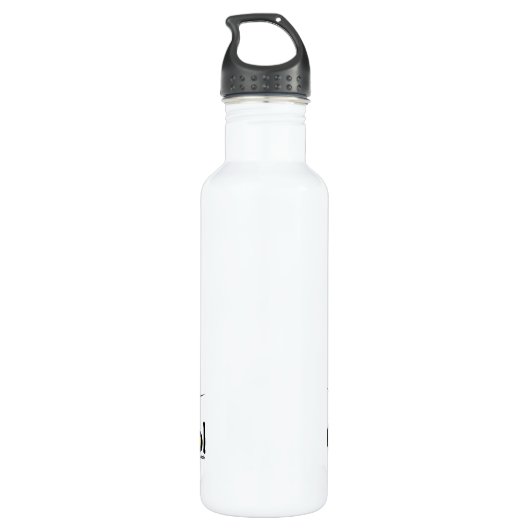 Eigenaren zijn koel waterfles (Achterkant)