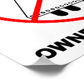 Eigendom en operationeel Poster (Hoek)