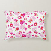 Eigendom, kotelbezit, roze bezit, hart accent kussen (Voorkant)