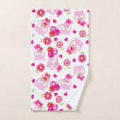 Eigendom, kotelbezit, roze bezit, hart bad handdoek (Handdoek)