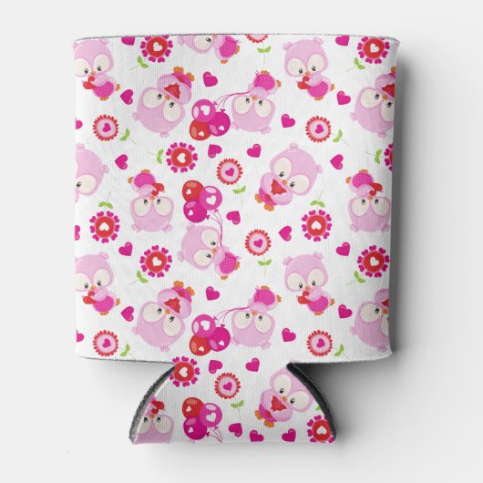 Eigendom, kotelbezit, roze bezit, hart blikjeskoeler (Voorkant)