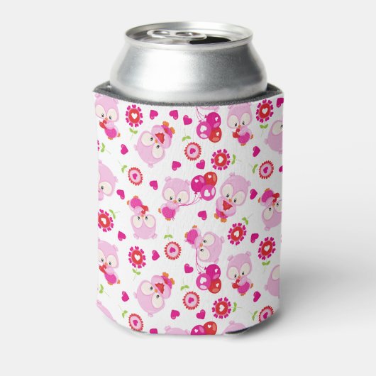 Eigendom, kotelbezit, roze bezit, hart blikjeskoeler (Blikje Achterkant)