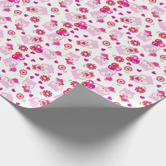 Eigendom, kotelbezit, roze bezit, hart cadeaupapier (Hoek)