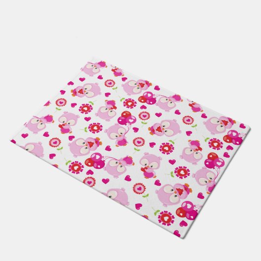 Eigendom, kotelbezit, roze bezit, hart deurmat (Schuin)