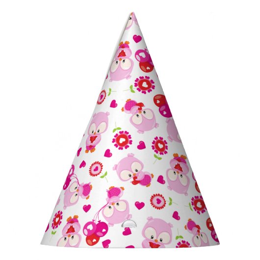 Eigendom, kotelbezit, roze bezit, hart feesthoedjes (Links)